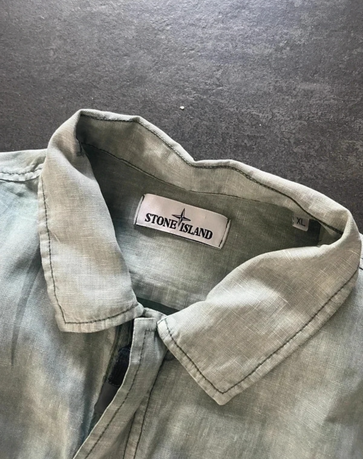 Stone Island overshirt Moss green (Str Xl)
