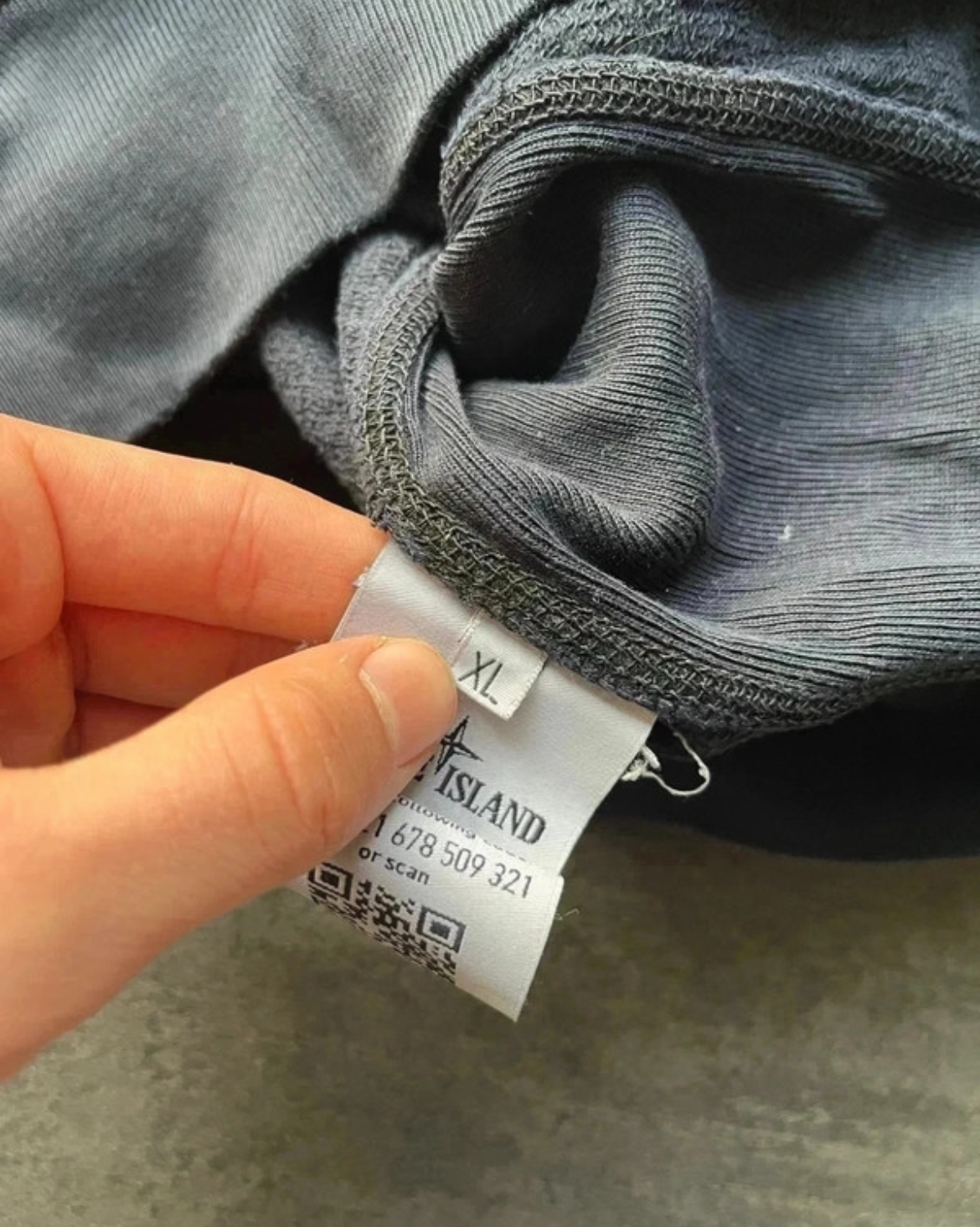 Stone Island sweatshirt Navy Blue (Str Xl)
