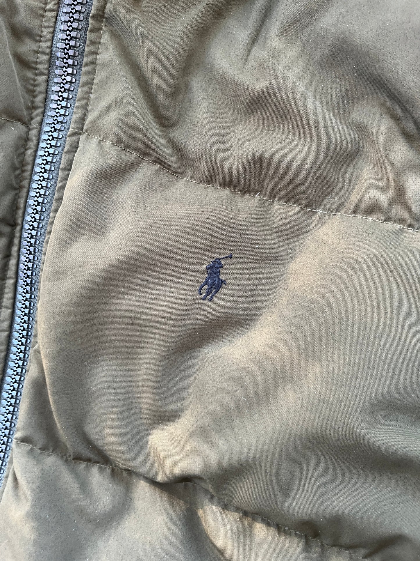 Ralph lauren puffer jacket “khaki” (Str M)
