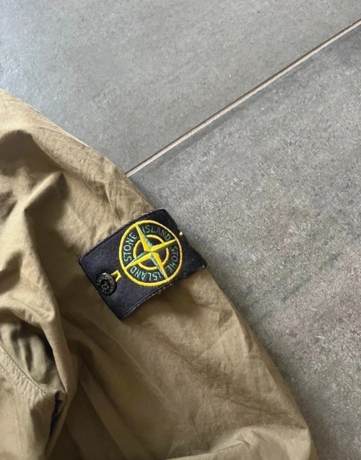 Stone Island overshirt khaki (Str L)