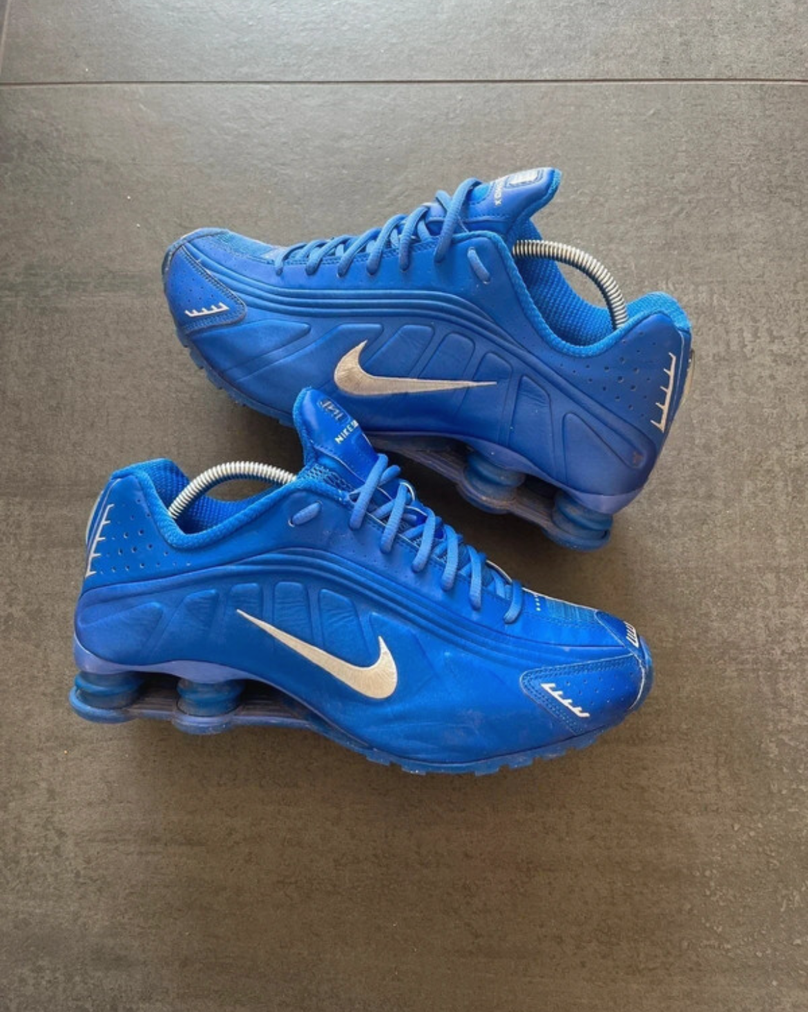 nike shox r4 racer blue