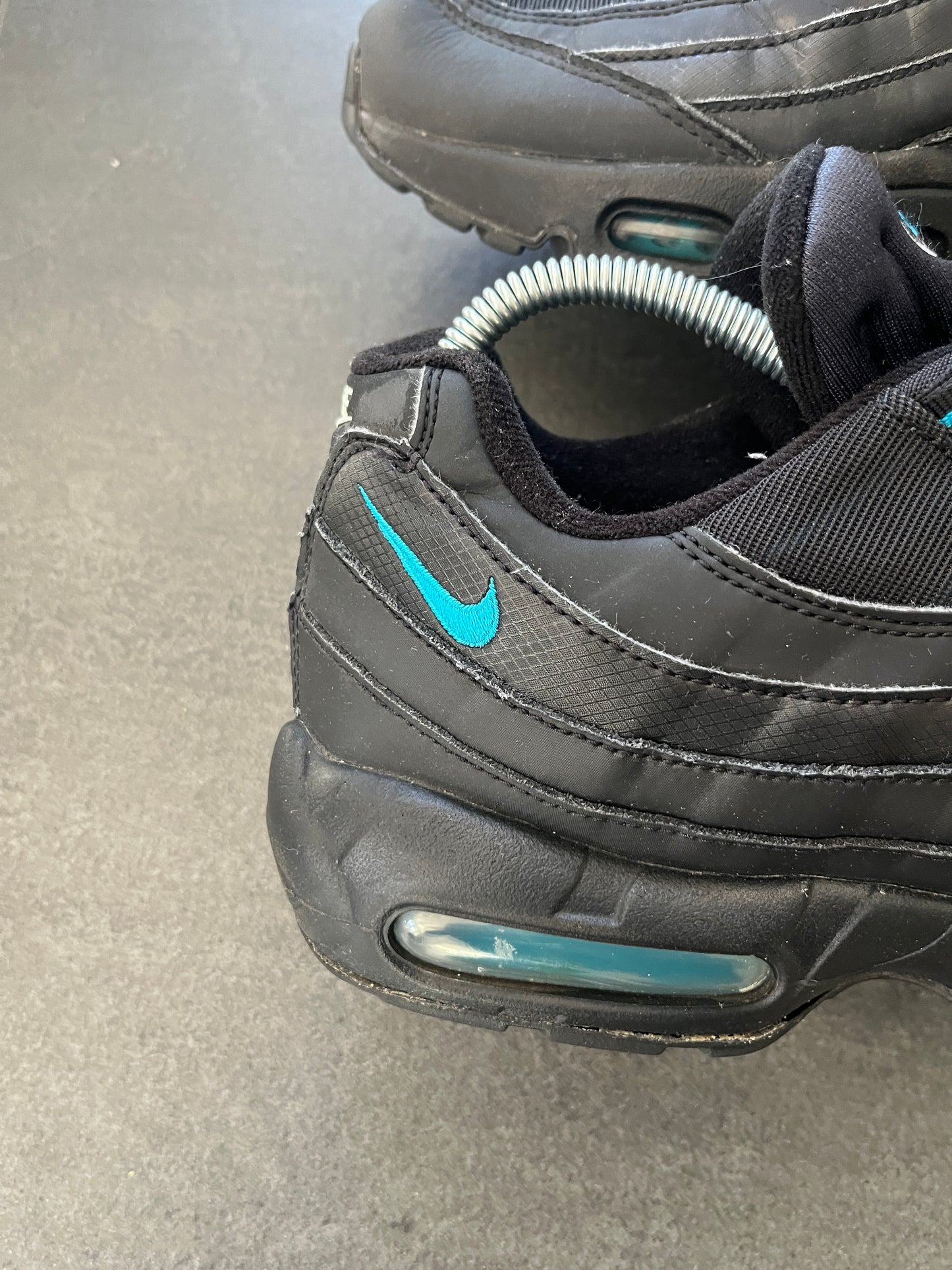 Nike Air Max 95 Black Laser Blue (Str 42,5)