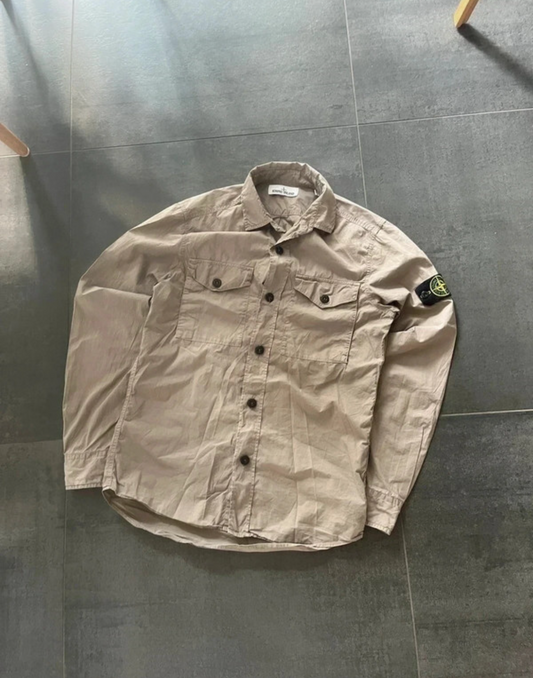 Stone Island overshirt Sand Grey (Str S)