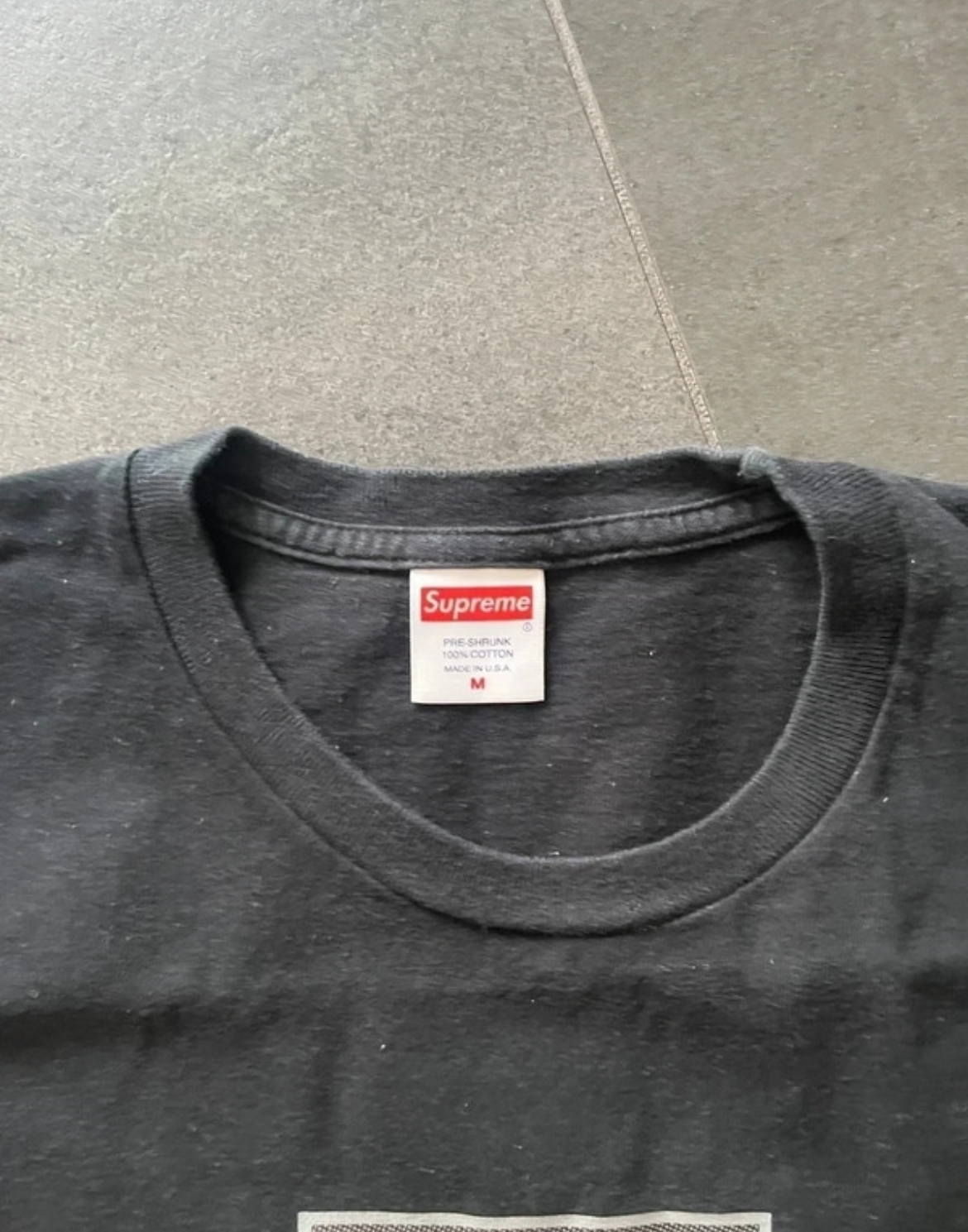 Supreme chair tee Black (Str M)