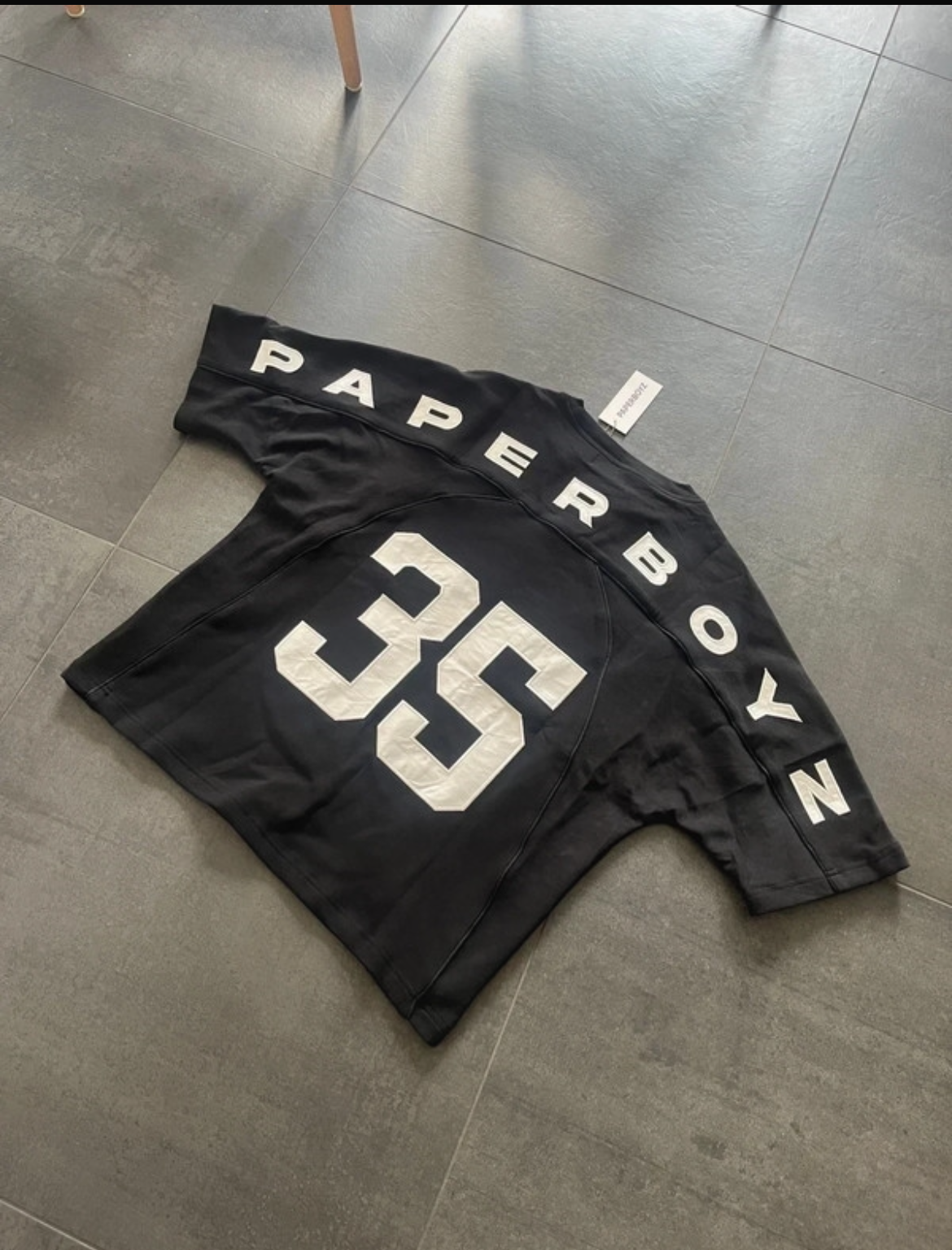 Paperboyz legacy Jersey Black (Str S)