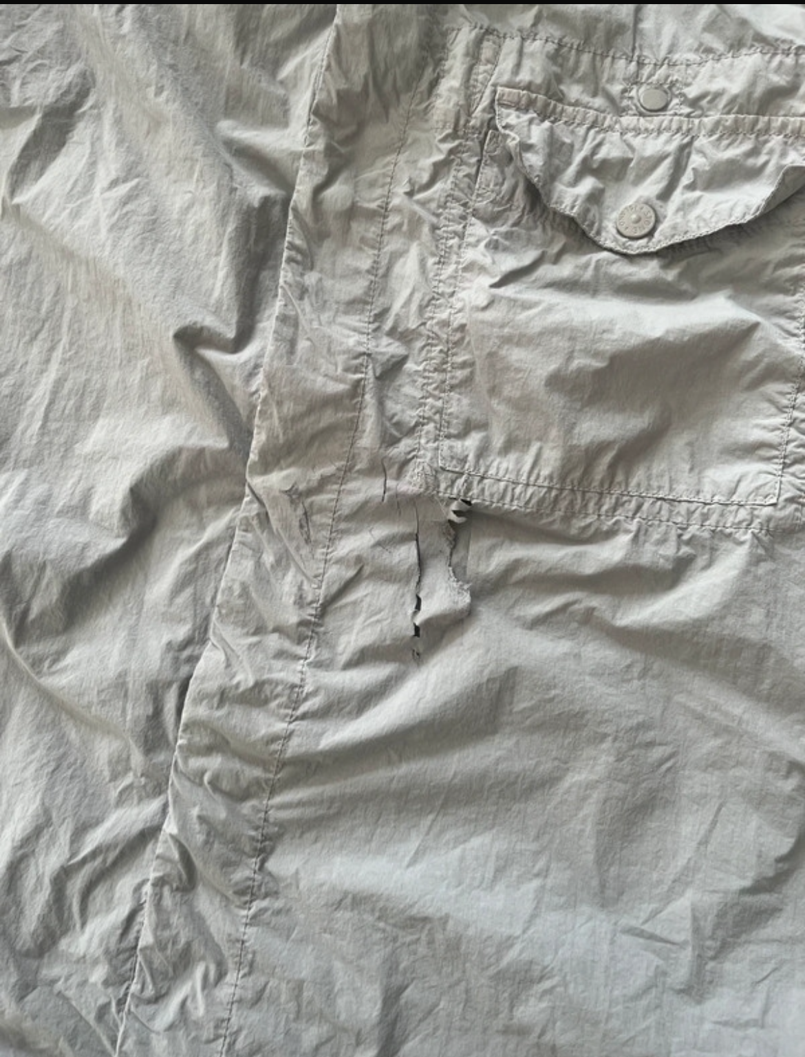 Stone Island ghost overshirt beige (Str Xl)