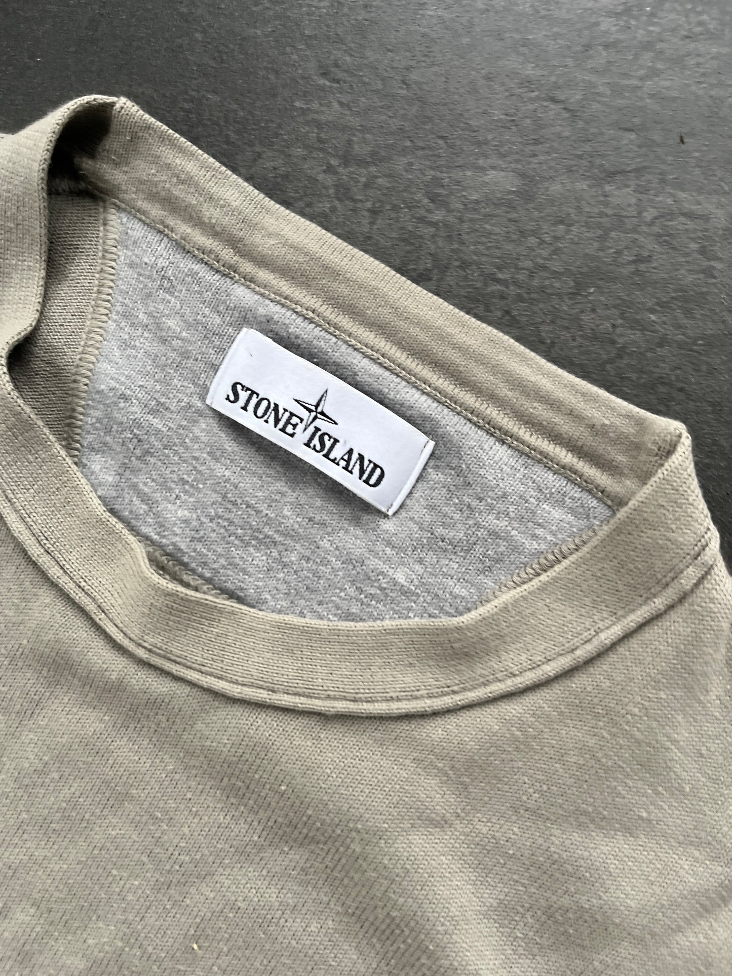 Stone Island striktrøje “grå” (Str L)