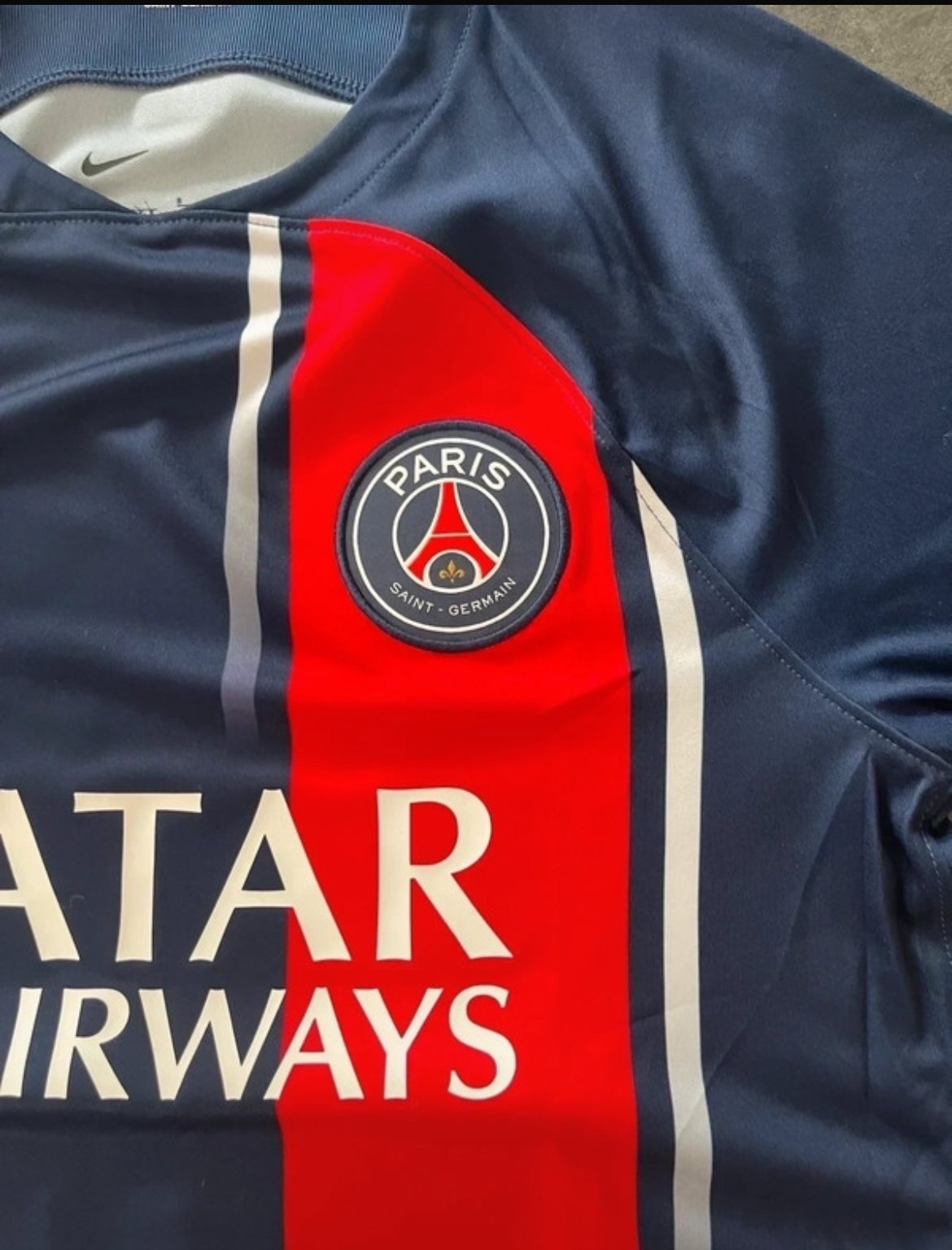 Psg x Born x Raised soccer Jersey (Str S)