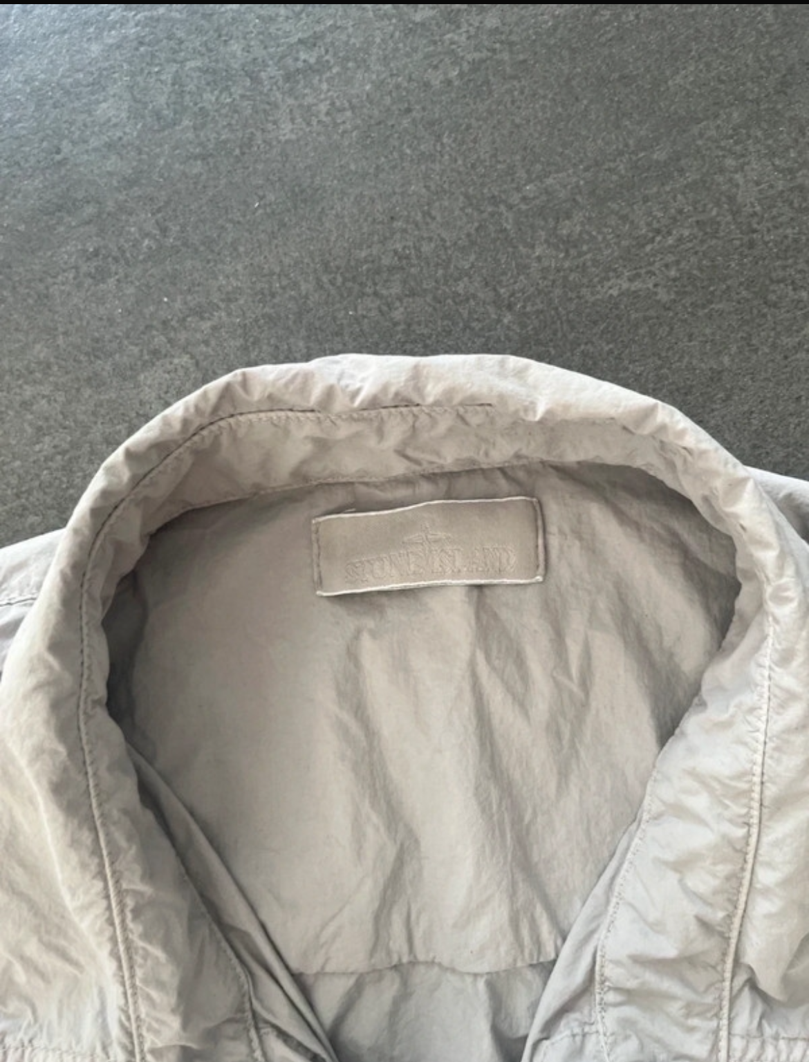 Stone Island ghost overshirt beige (Str Xl)