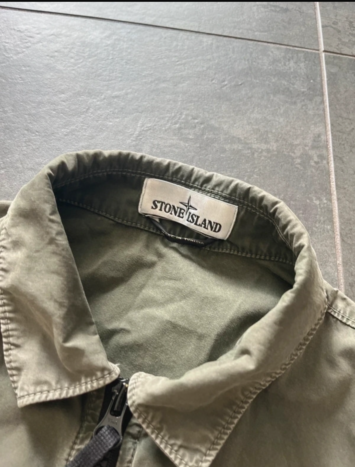 Stone Island overshirt Army green (Str M)