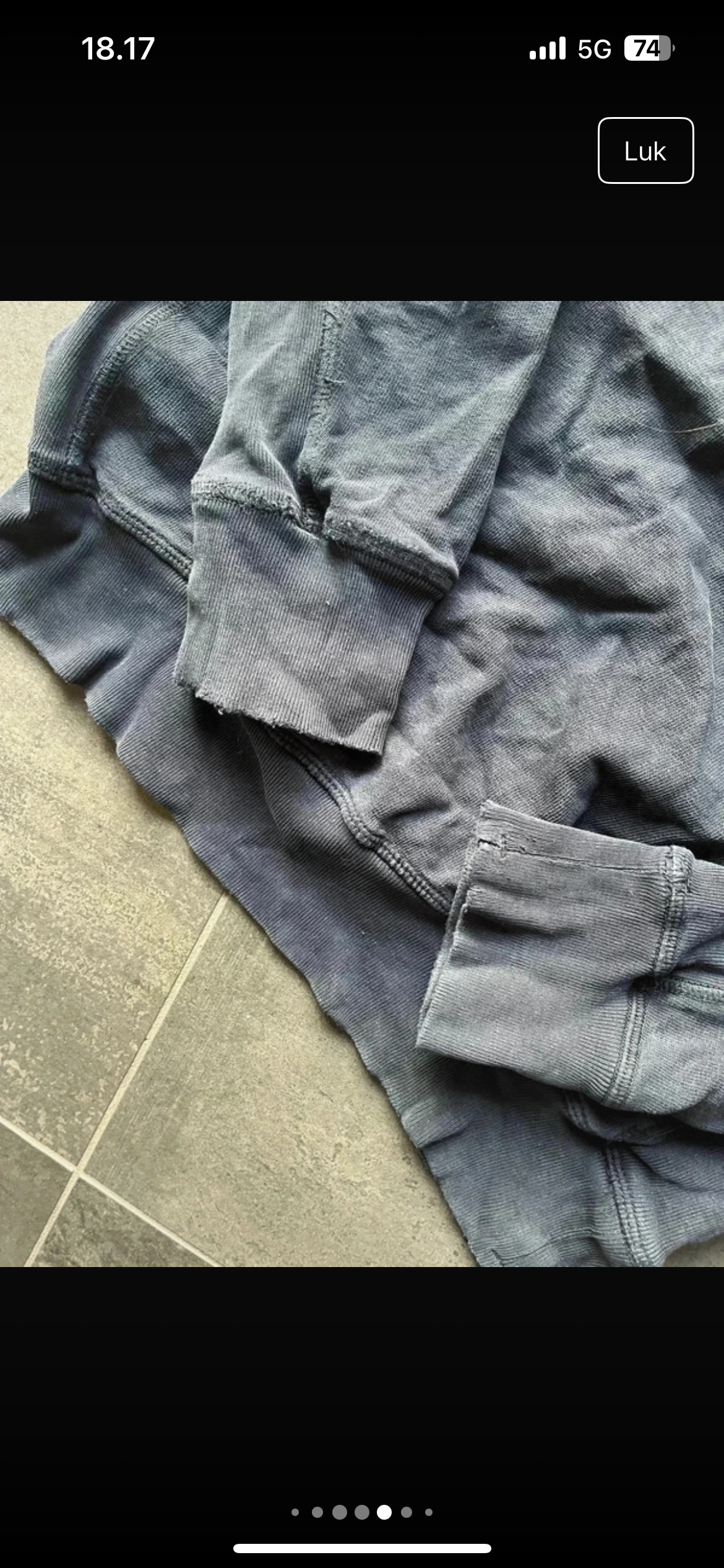 Stone Island sweatshirt Navy Blue (Str Xl)