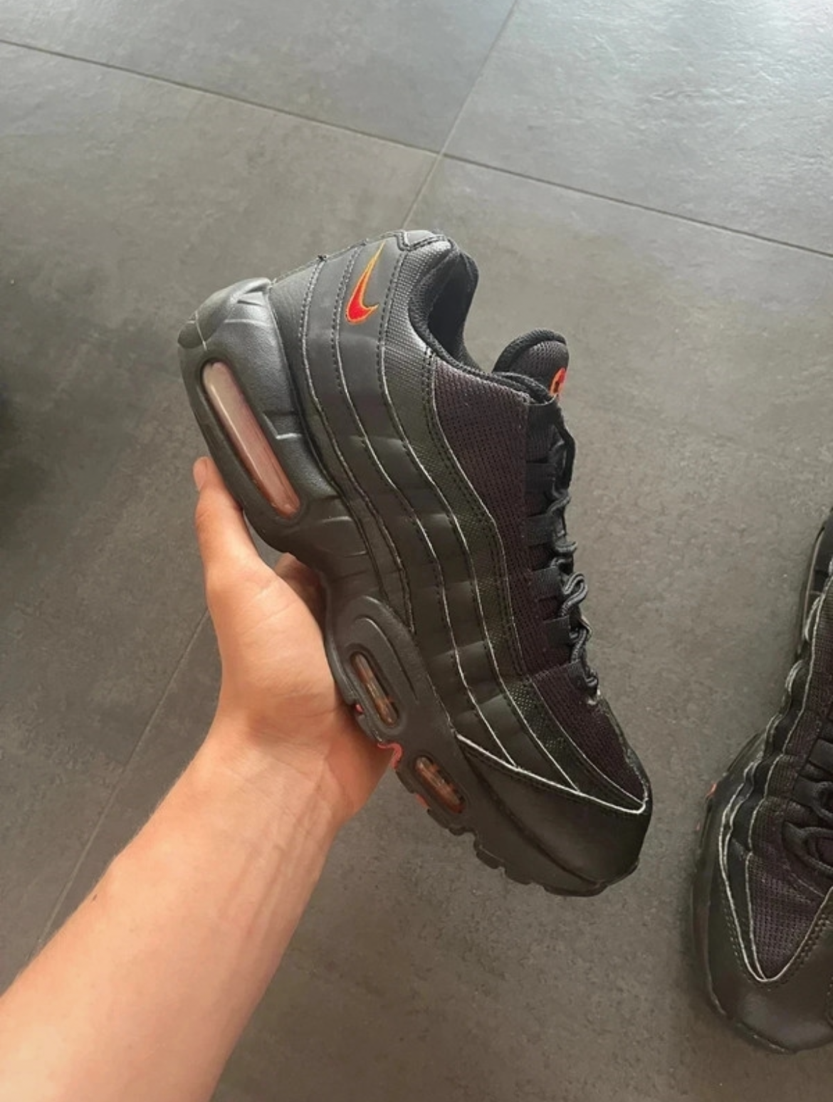 Nike Air Max 95 Black Orange Red (str 42)
