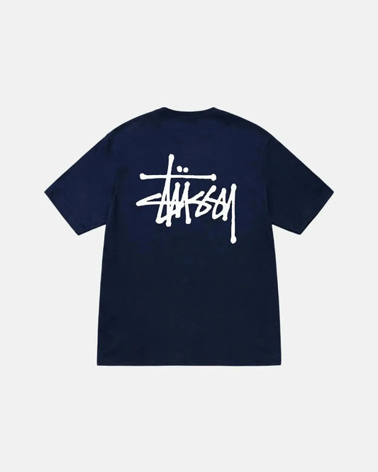 Stussy basic tee Navy