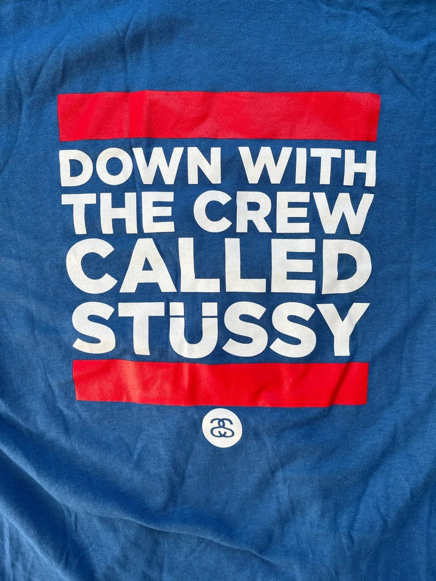 Stussy “Down with The Crew called Stussy” (Str. S)