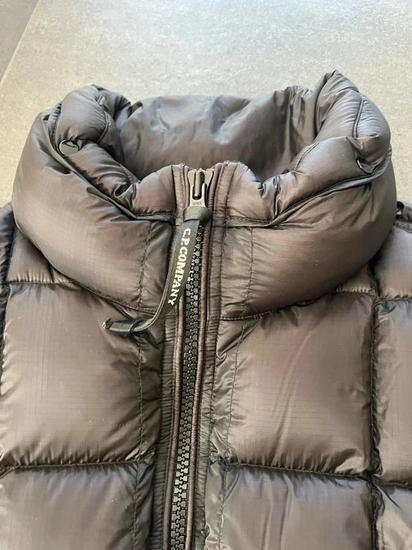 Cp Company DD-Shell puffer jacket Black