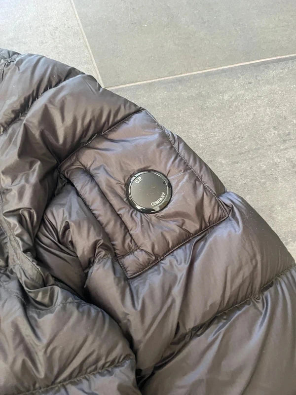 Cp Company DD-Shell puffer jacket Black