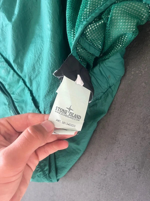 Stone Island membrana tc windbreaker jacket green (Str L)