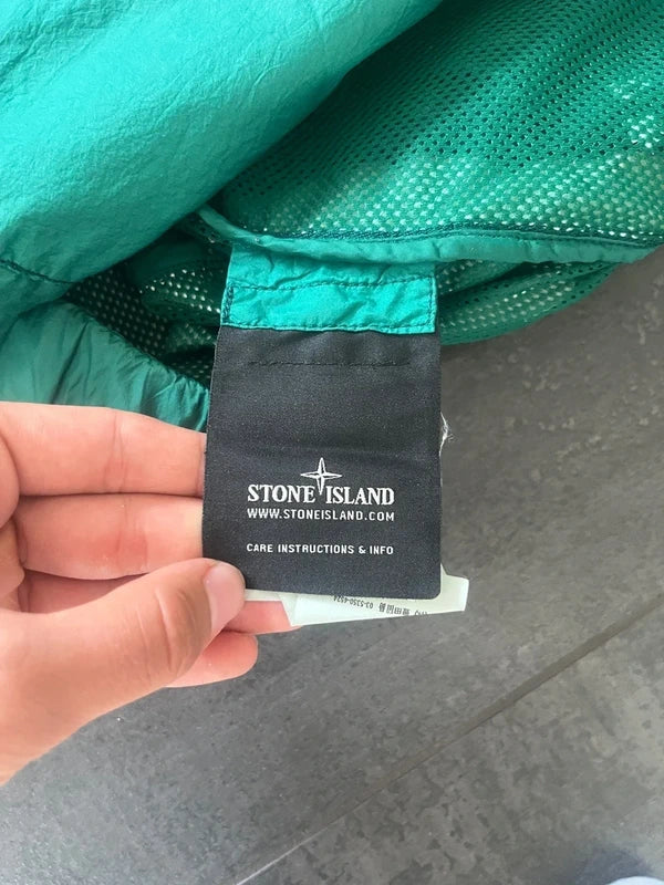 Stone Island membrana tc windbreaker jacket green (Str L)