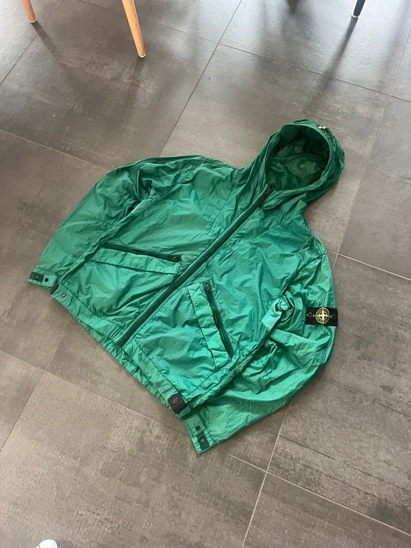 Stone Island membrana tc windbreaker jacket green (Str L)
