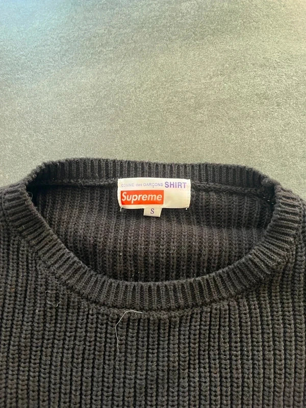 Supreme x comme des garcons sweatshirt Black (Str S)