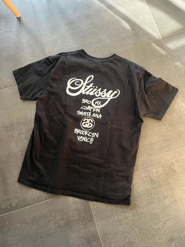 Stussy world tour tee Black (Str L)