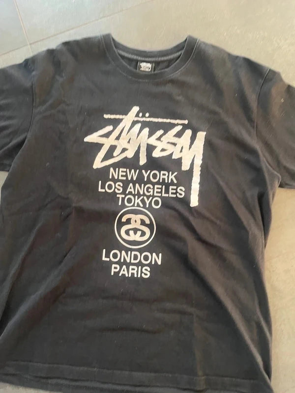 Stussy world tour tee Black (Str L)