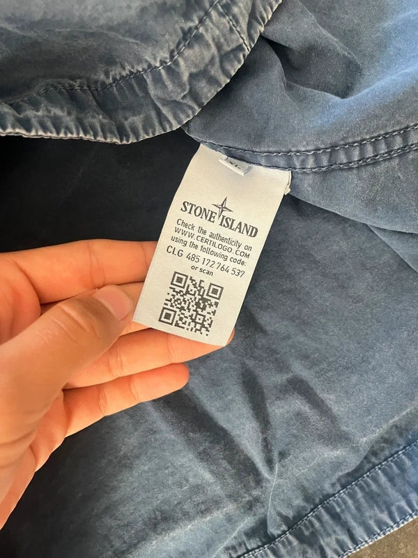 Stone Island overshirt navy blue (Str L)