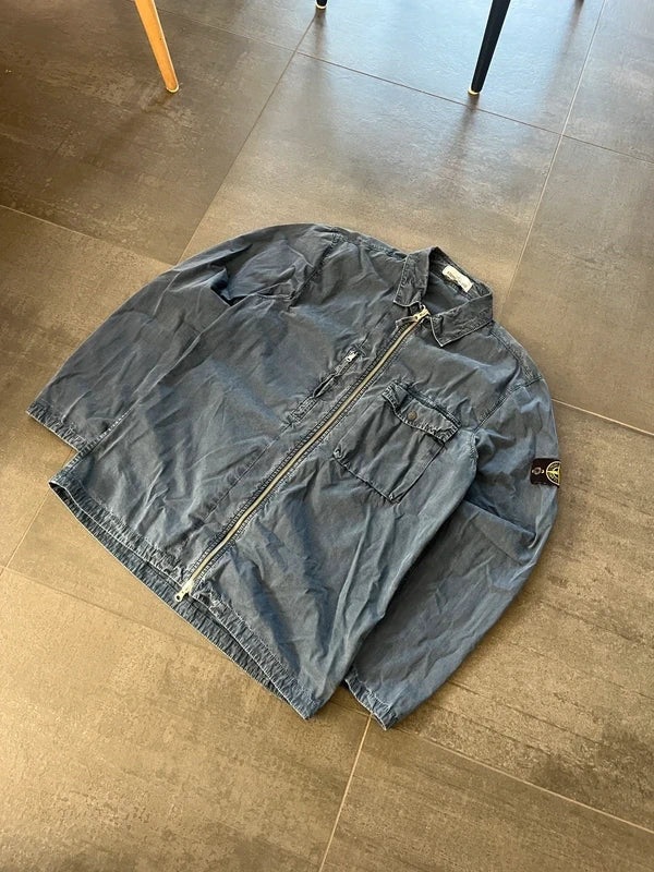 Stone Island overshirt navy blue (Str L)