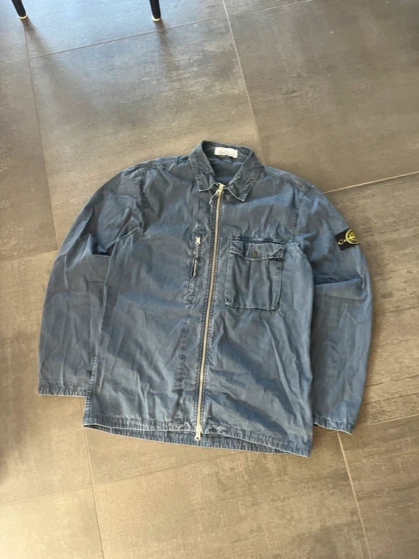 Stone Island overshirt navy blue (Str L)