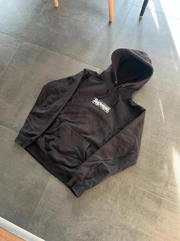 Supreme bandana box logo hoodie Black (Str M)