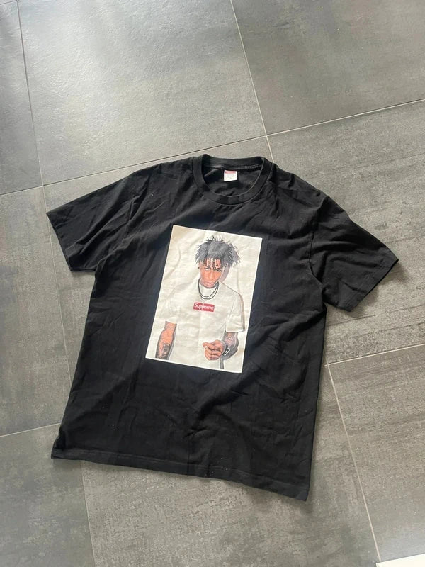 Supreme nba youngboy photo tee black (Str Xl)