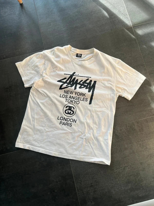 Stussy world tour tee White (Str L)