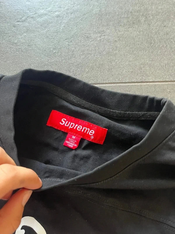 Supreme 99 L/S football top longsleeve Black (Str M)