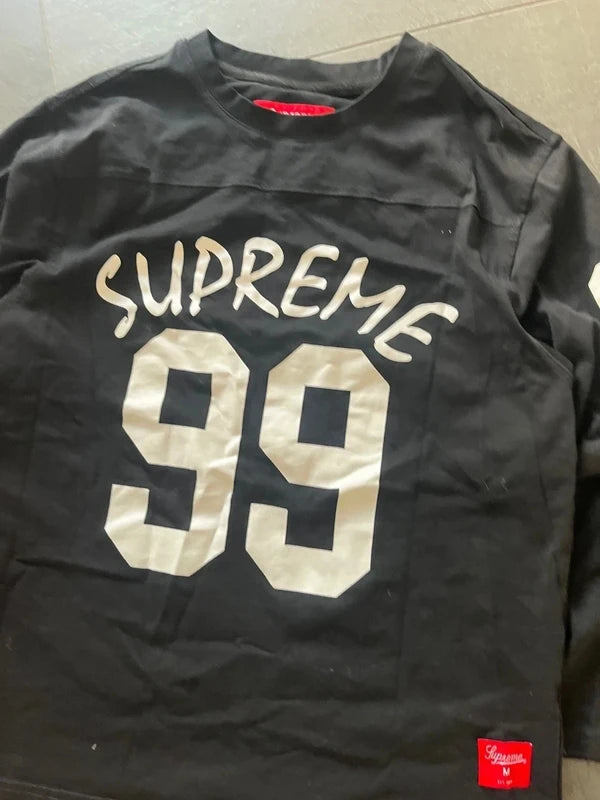 Supreme 99 L/S football top longsleeve Black (Str M)