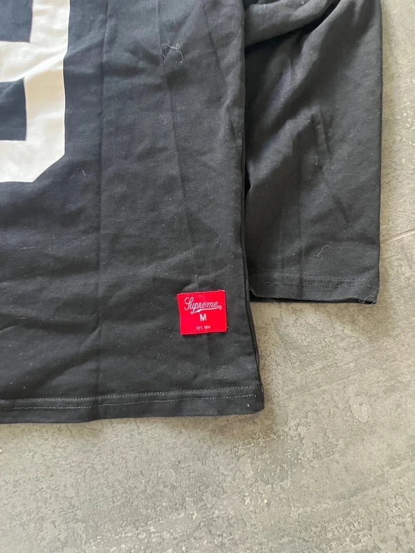 Supreme 99 L/S football top longsleeve Black (Str M)