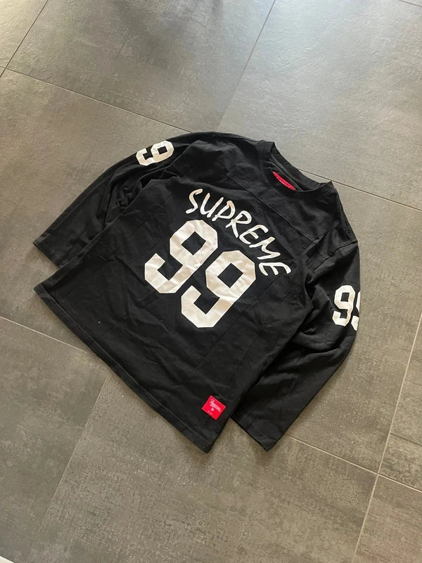Supreme 99 L/S football top longsleeve Black (Str M)