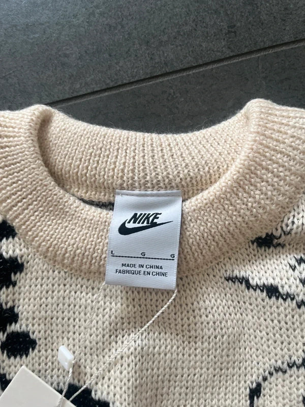 Nike x Stussy knitted sweater natural beige (Str L)
