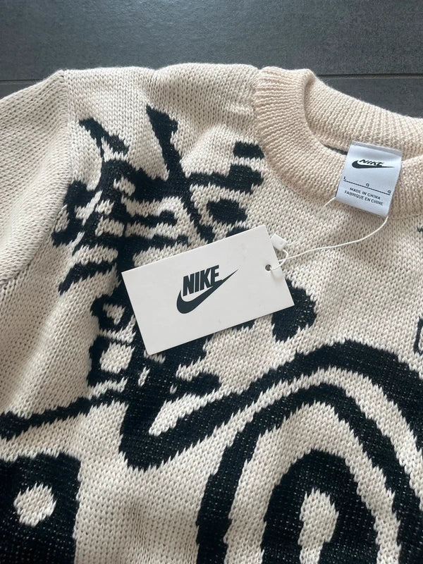 Nike x Stussy knitted sweater natural beige (Str L)