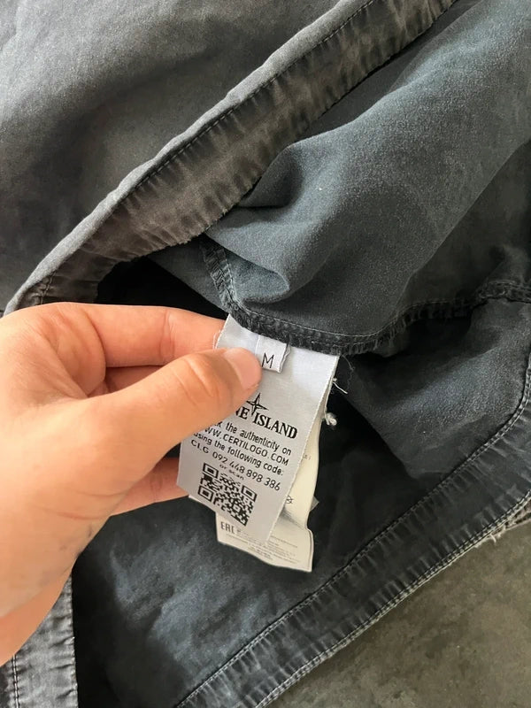 Stone Island washed Blue overshirt (Str M)