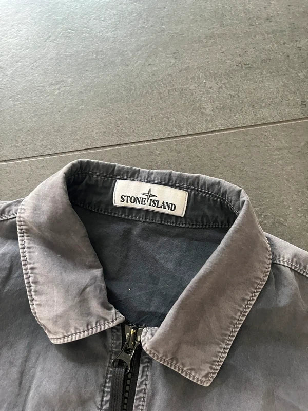 Stone Island washed Blue overshirt (Str M)