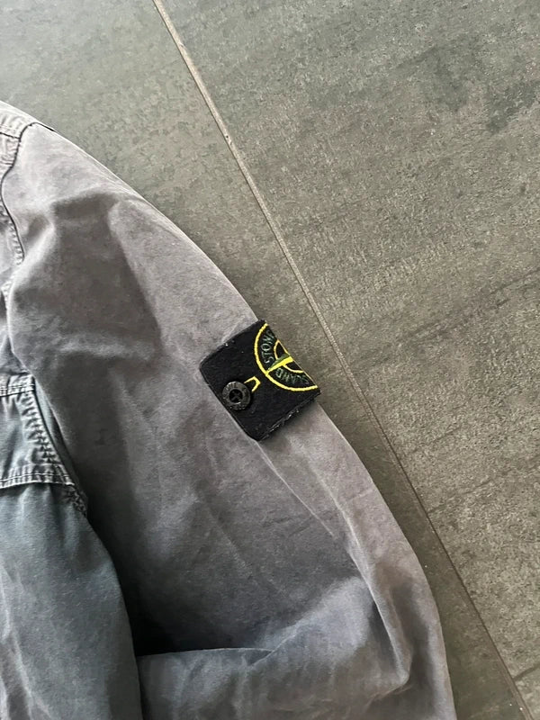 Stone Island washed Blue overshirt (Str M)