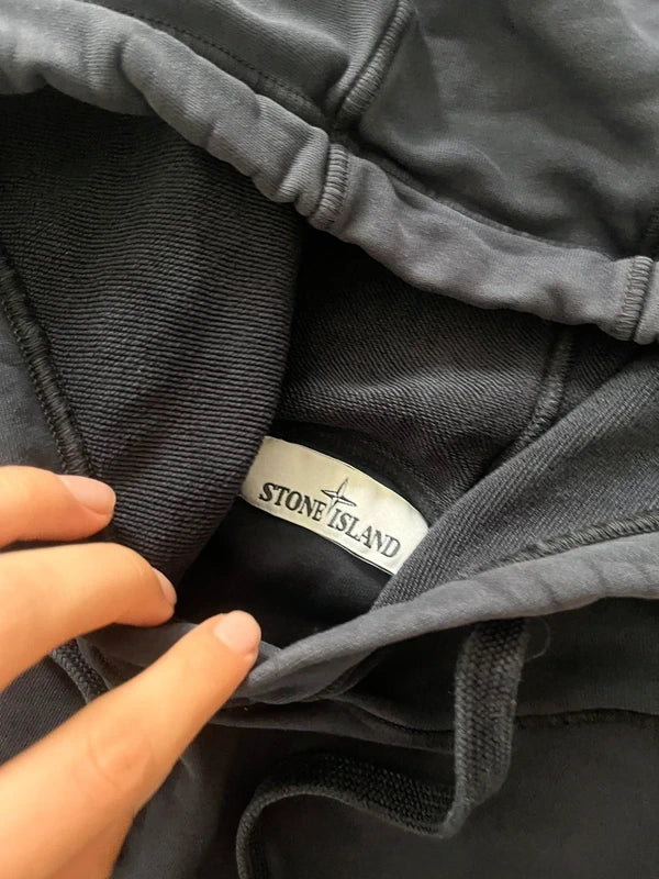Stone Island basic hoodie navy blue (Str M)