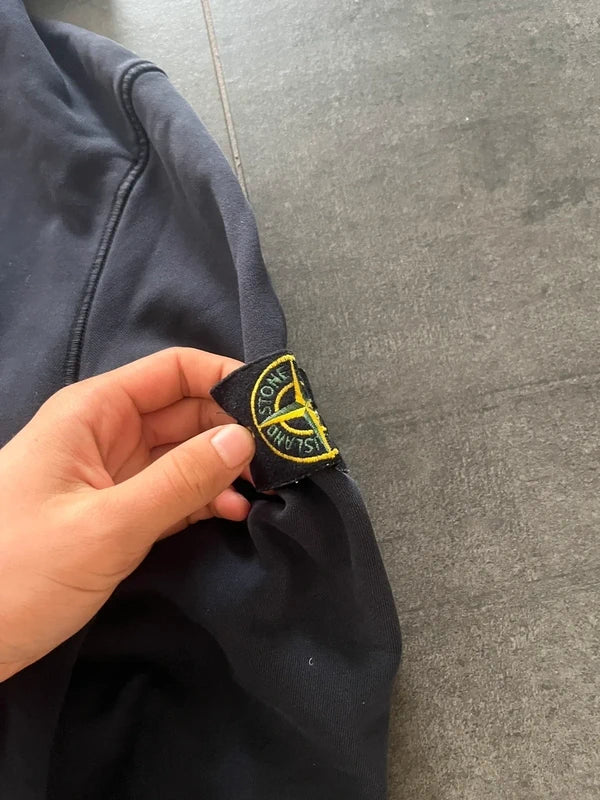 Stone Island basic hoodie navy blue (Str M)
