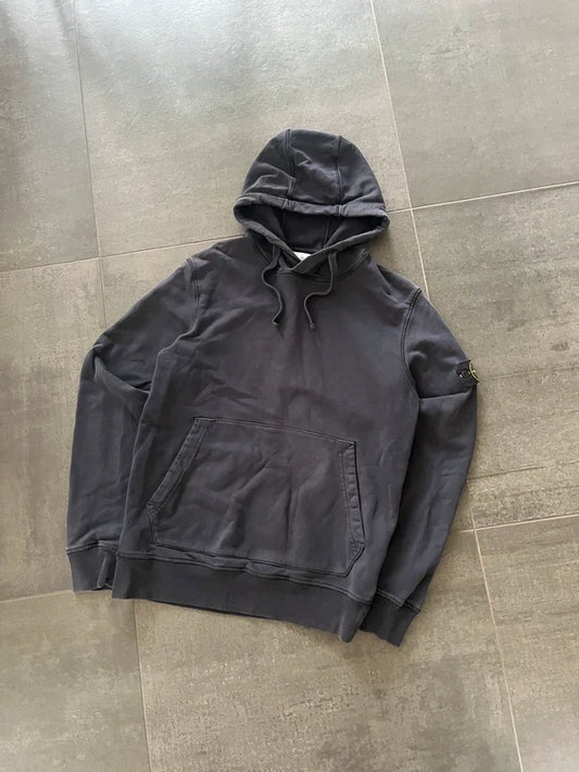 Stone Island basic hoodie navy blue (Str M)