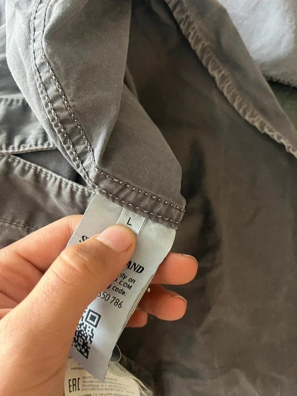 Stone Island overshirt lilac grey (Str L)