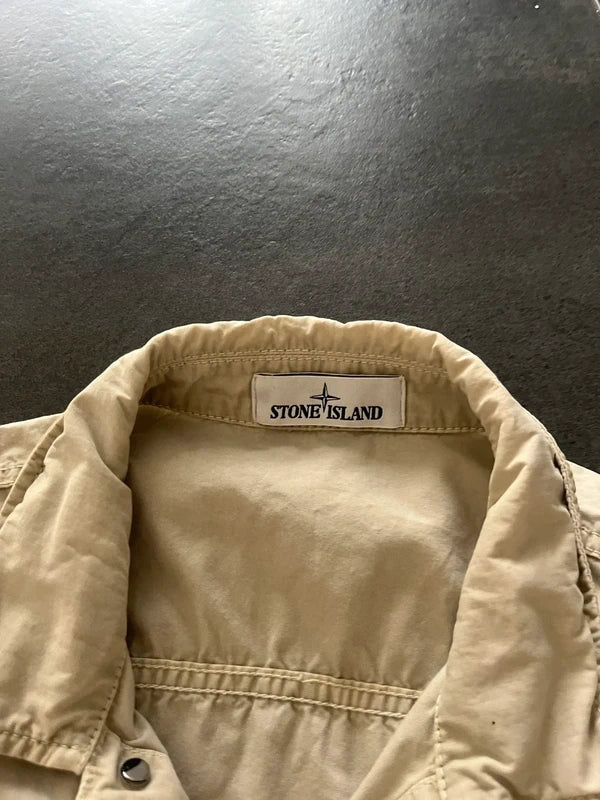 Stone Island overshirt cream beige (Str L)