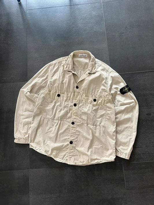 Stone Island overshirt cream beige (Str L)
