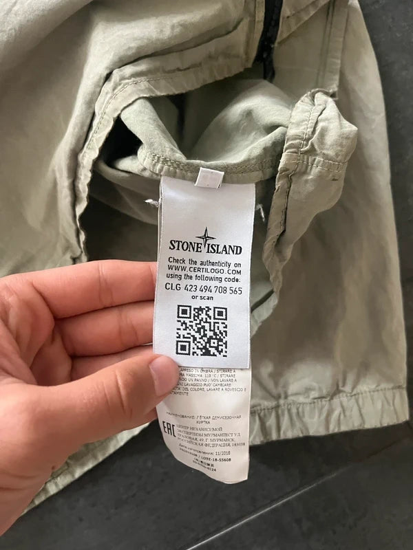 Stone Island overshirt Dusty olive beige (Str L)