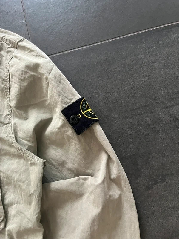 Stone Island overshirt Dusty olive beige (Str L)
