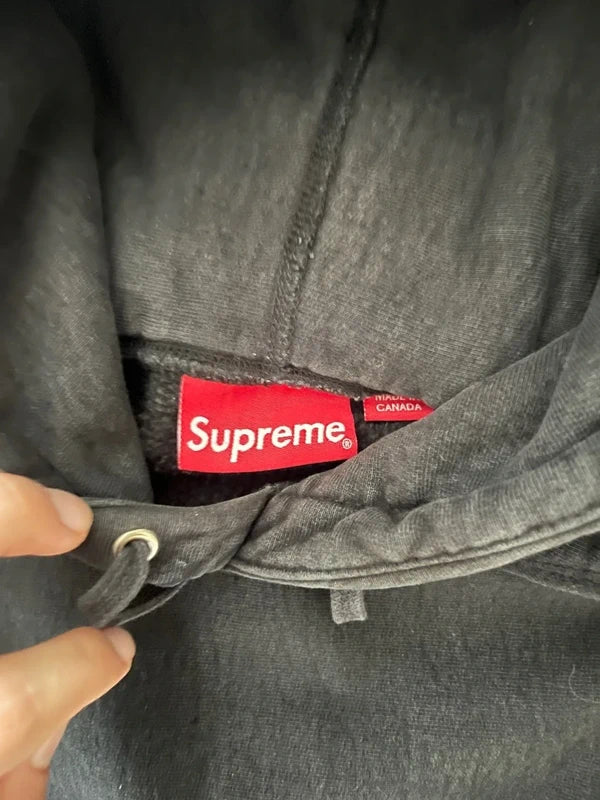 Supreme S logo hoodie Black (Str XL)